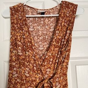 Floral Wrap Dress